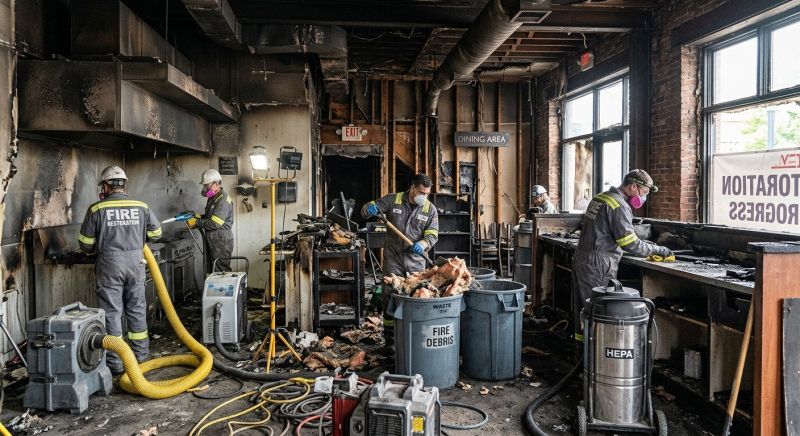 Commercial Smoke Restoration in Fort Mill, SC