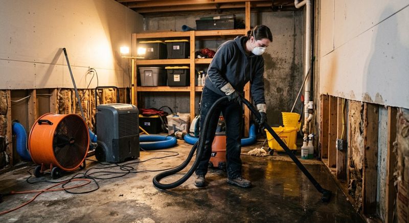Crawl Space Water Remediation in Mesa, AZ