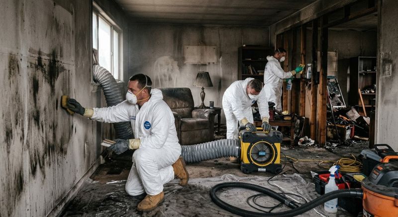 Fire Damage Cleanup in Napa, CA