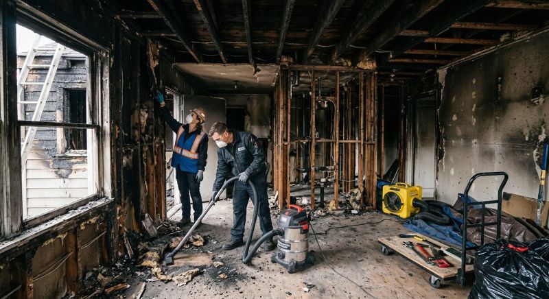 Fire Damage Repair in Austin, TX