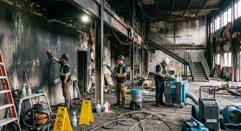 Residential Fire Restoration in Marin County, CA
