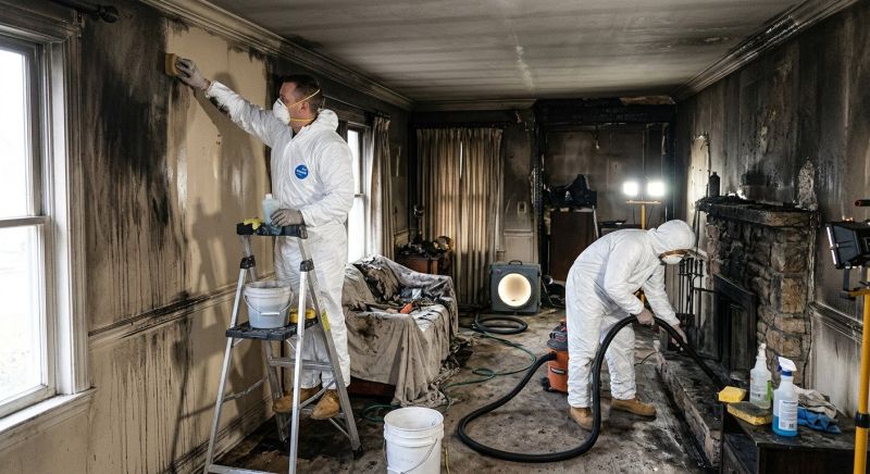 Soot Damage Cleanup in Marin County, CA