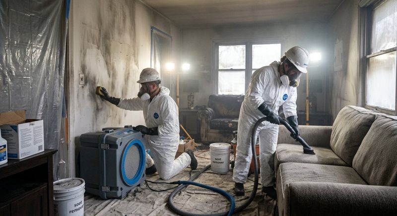 Soot Damage Repair in Sonoma County, CA