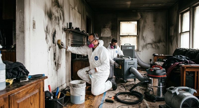 Soot Damage Restoration in Austin, TX