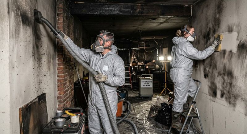 Soot Damage Restoration in Marin County, CA